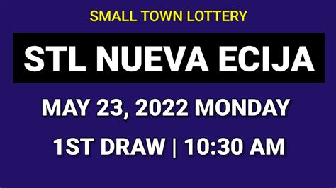 jueteng result nueva ecija|STL RESULTS TODAY .